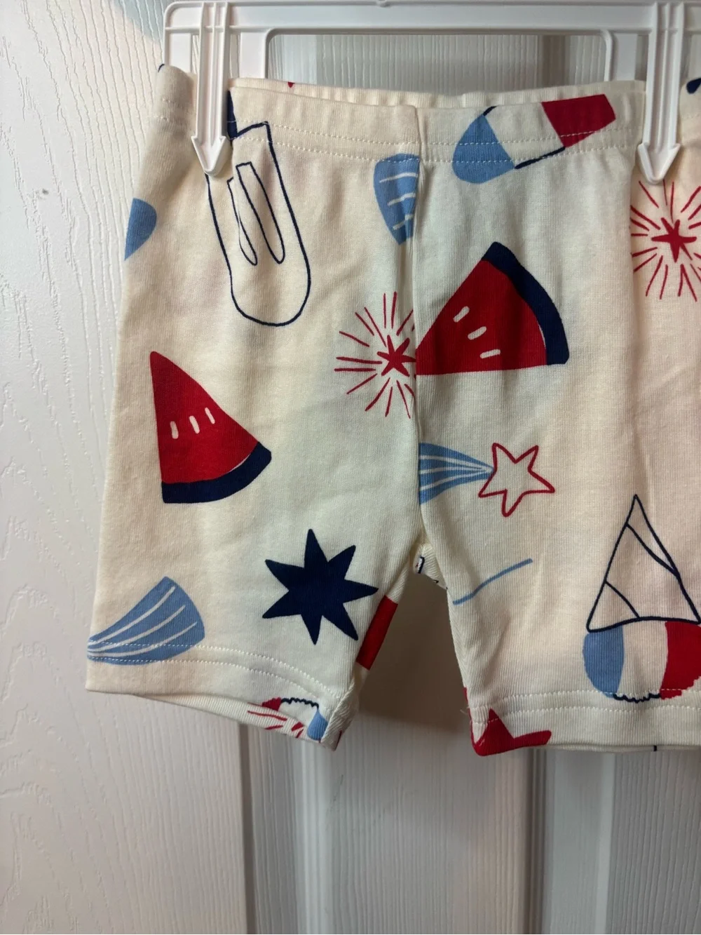 Carter’s Size 18 months Patriotic Short Sleeve Pajama Set